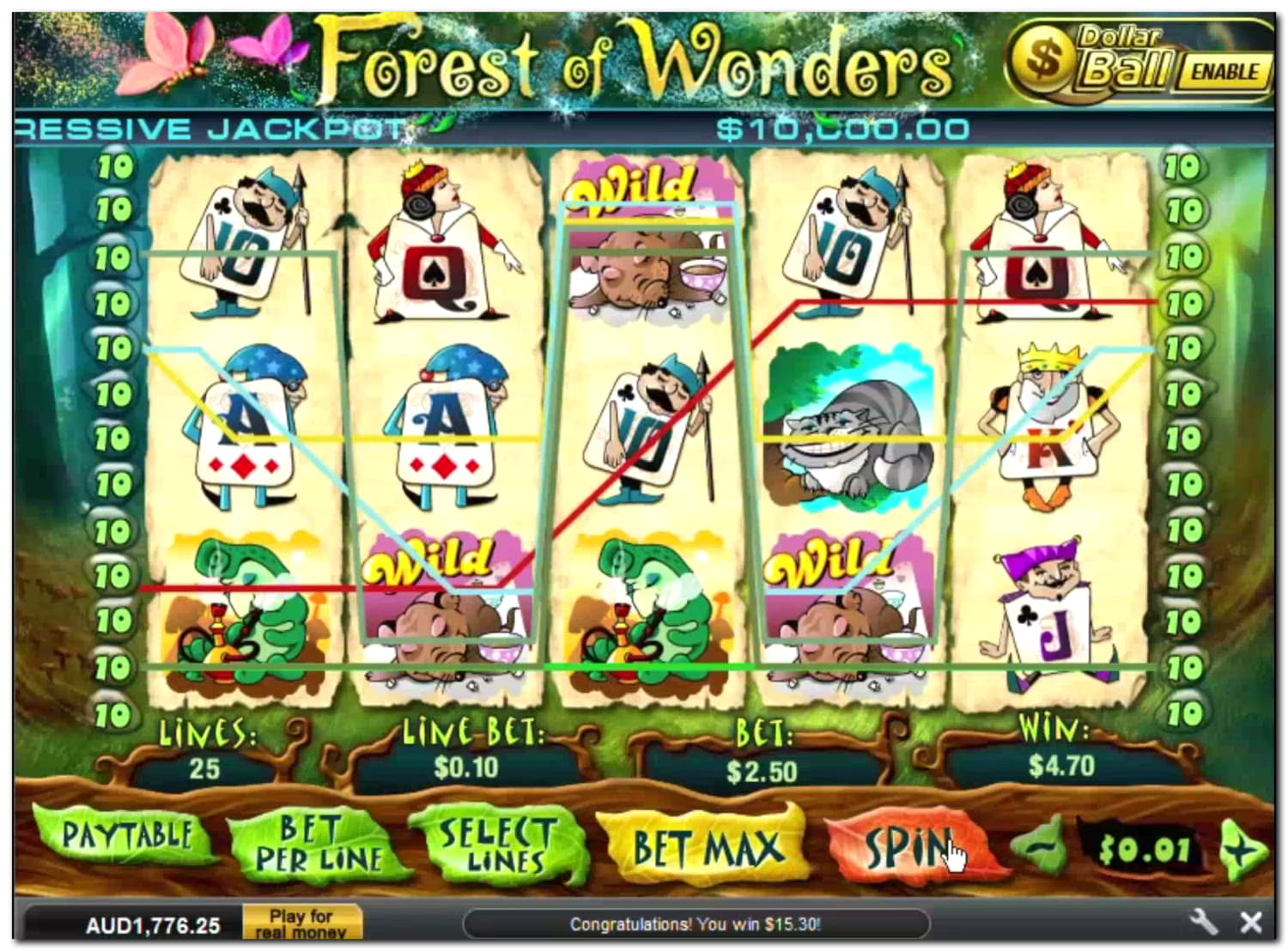 EUR 255 FREE CASINO CHIP at Lucky Nugget Casino